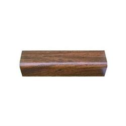 PARASPIGOLO ORNAMENTALE CM 3X3X29 IN PVC NOCE CHIARO