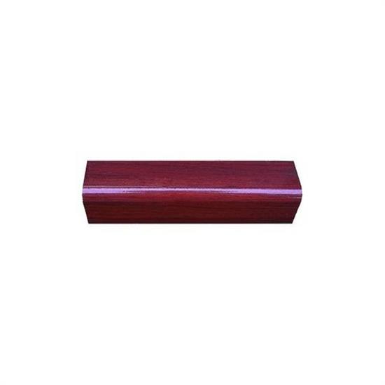 PARASPIGOLO ORNAMENTALE CM 3X3X29 IN PVC MOGANO LUCIDO