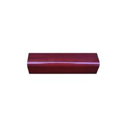 PARASPIGOLO ORNAMENTALE CM 3X3X29 IN PVC MOGANO LUCIDO