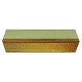 PARASPIGOLO ORNAMENTALE CM 3X3X29 IN PVC ORO BRILLANTE